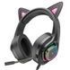 Навушники для комп'ютера Hoco W107 Cute Cat Ear (Рожевий) W1077 фото 2