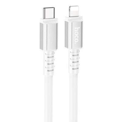 Кабель Hoco X85 Strength (PD) Type-C - Lightning 20W 3A/1m (Чорний) X8567 фото
