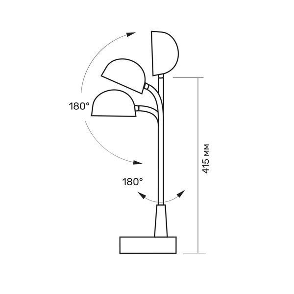 LED лампа настiльна з акумулятором TITANUM TLTF-012W 7W 3000-6000K TLTF012W фото