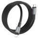 Кабель Hoco X85 Strength (PD) Type-C - Lightning 20W 3A/1m (Чорний) X8567 фото 3