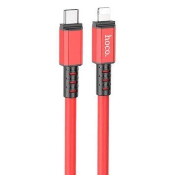 Кабель Hoco X85 Strength (PD) Type-C - Lightning 20W 3A/1m (Червоний) X8556 фото